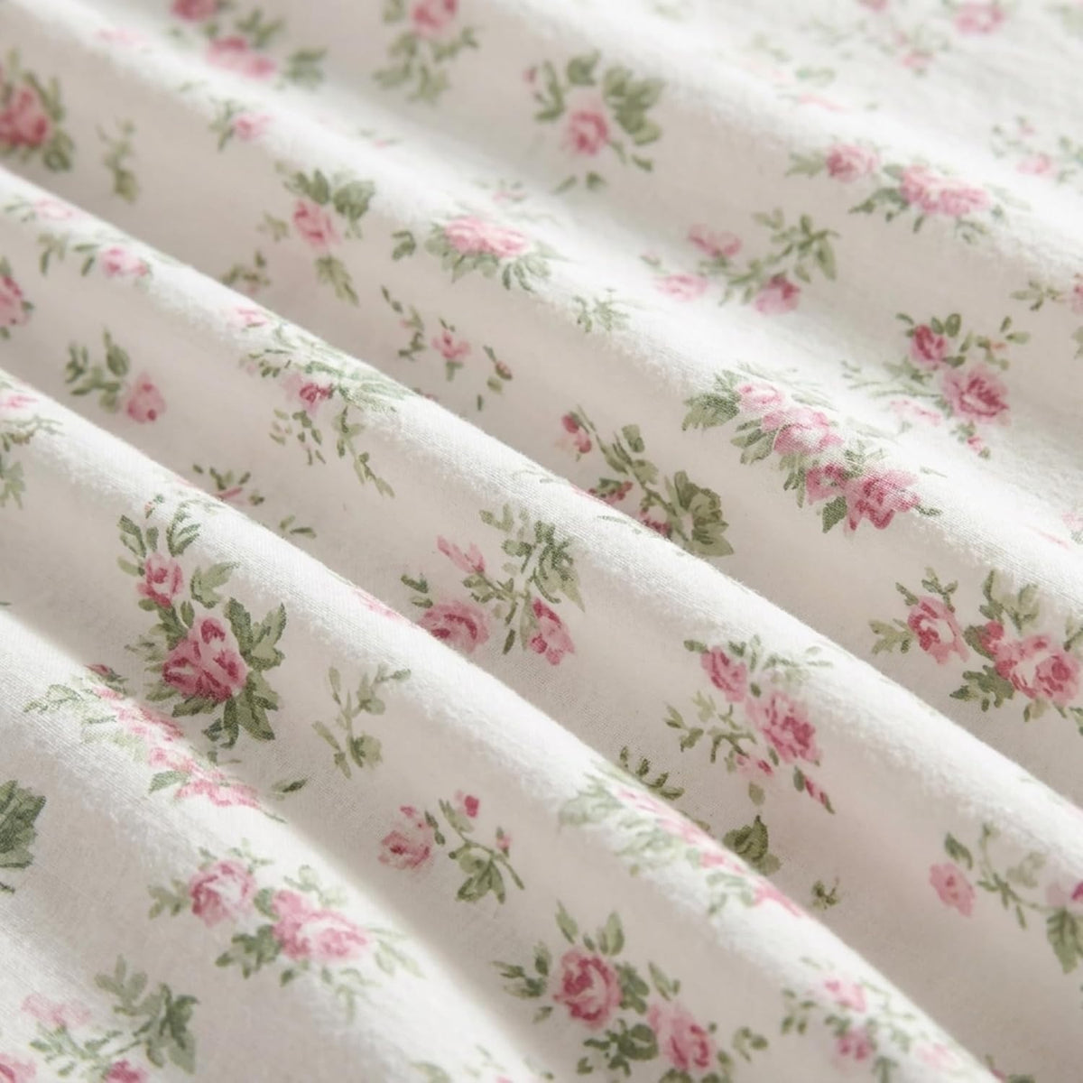 Laura Ashley Home | Colección de Franela | Juego de sábanas de Franela de algodón Ultra Suave y Acogedor, Ligero, de Alta Calidad, Antiarrugas, antidecoloración, Resistente a Las Manchas e