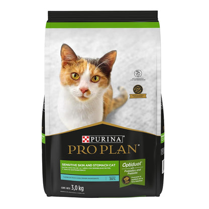 Purina Pro Plan Sensitive Skin & Stomach Cat 3 Kg