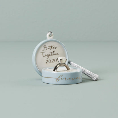 Lenox 2020 Together Forever - Caja Decorativa para Anillos (0,2 kg), Multicolor