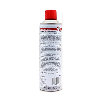 Limpiador para Cuerpo DE ACELERACIÓN. QUIMICA TF ® Aerosol 400 g.