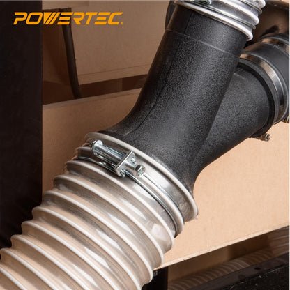 Powertec 70101 abrazadera de manguera de alambre de 4 pulgadas, paquete de 5
