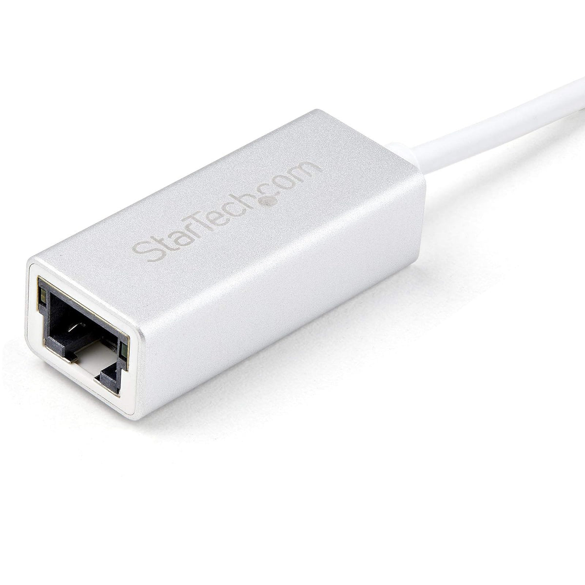 StarTech USB31000SA Adaptador de rojo Ethernet Gigabit Externo USB3.0, Plata
