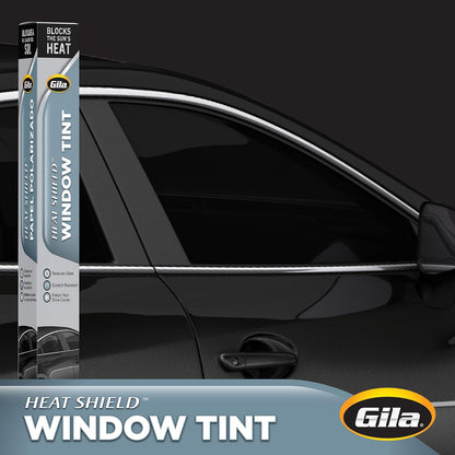 Gila VLT - Tinte para Ventanas de Automóvil Resistente a los arañazos, Negro (20% Limo Black), 24" x 6'