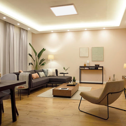 Philips LED Empotrado Cuadrado DL252 12W luz fría Ilumina con estilo moderno ideal para cocinas, baños y oficinas