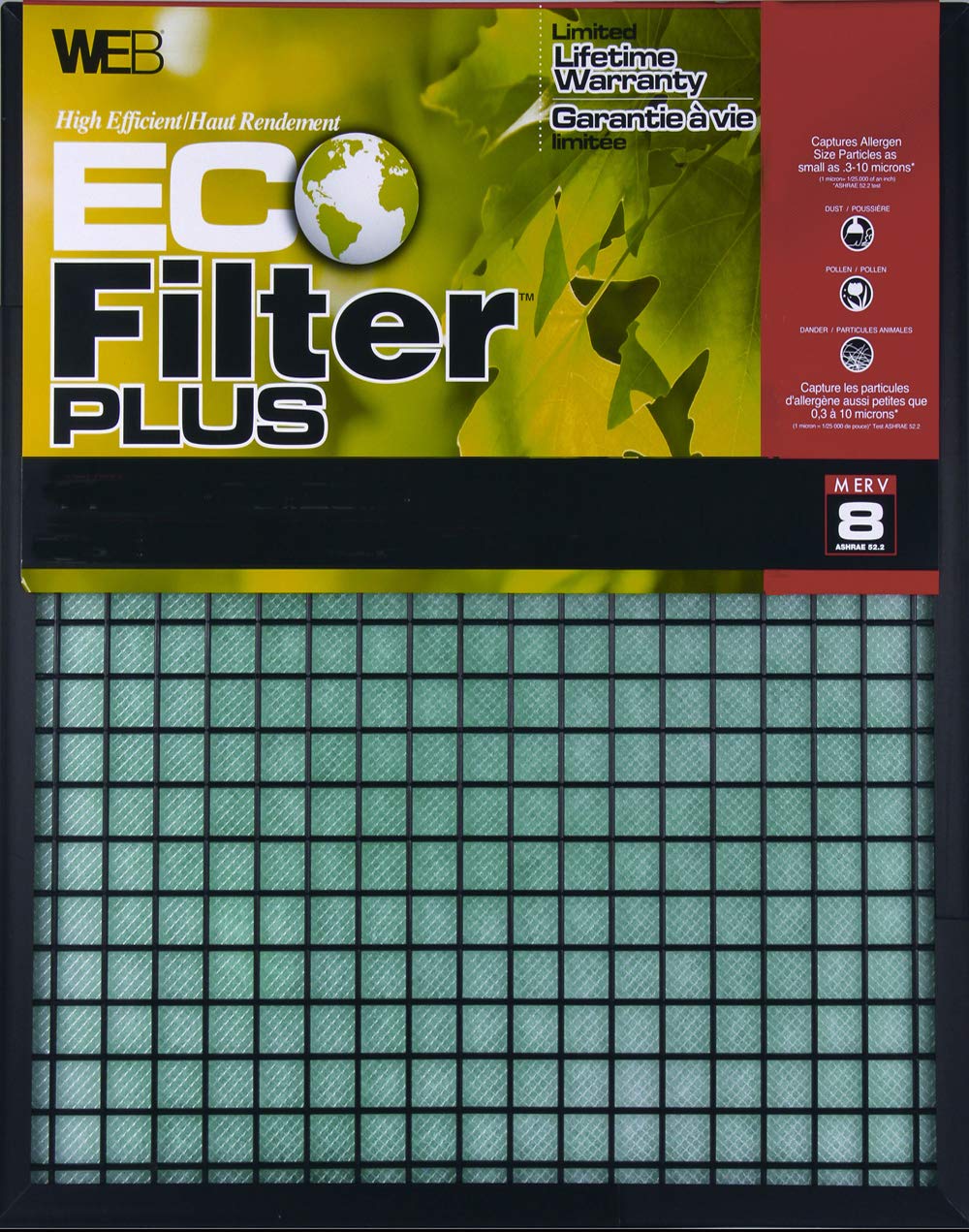 WEB WP1425 - Filtro para Muebles (Incluye Filtro para Muebles, 35,5 x 63,5 cm), 16-Inch by 25-Inch