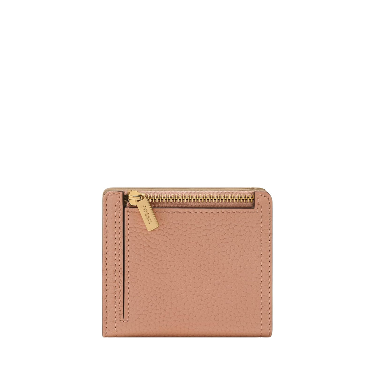 Cartera plegable Fossil Logan de piel en color rosa para mujer