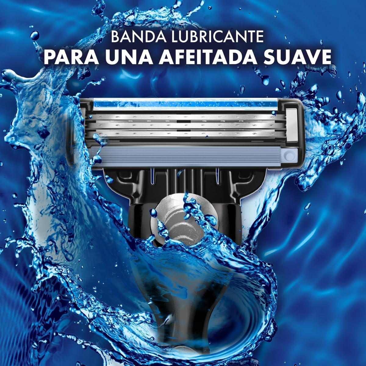 Gillette Rastrillo Mach3, 1 Mango + 2 Repuestos con 3 Hojas