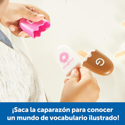 Learning Resources Mini ABC Pops, Actividades de Aprendizaje Preescolar, Juguetes Montessori, Juguetes de Aprendizaje y educación, paletas, 52 Piezas, A Partir de 3 años