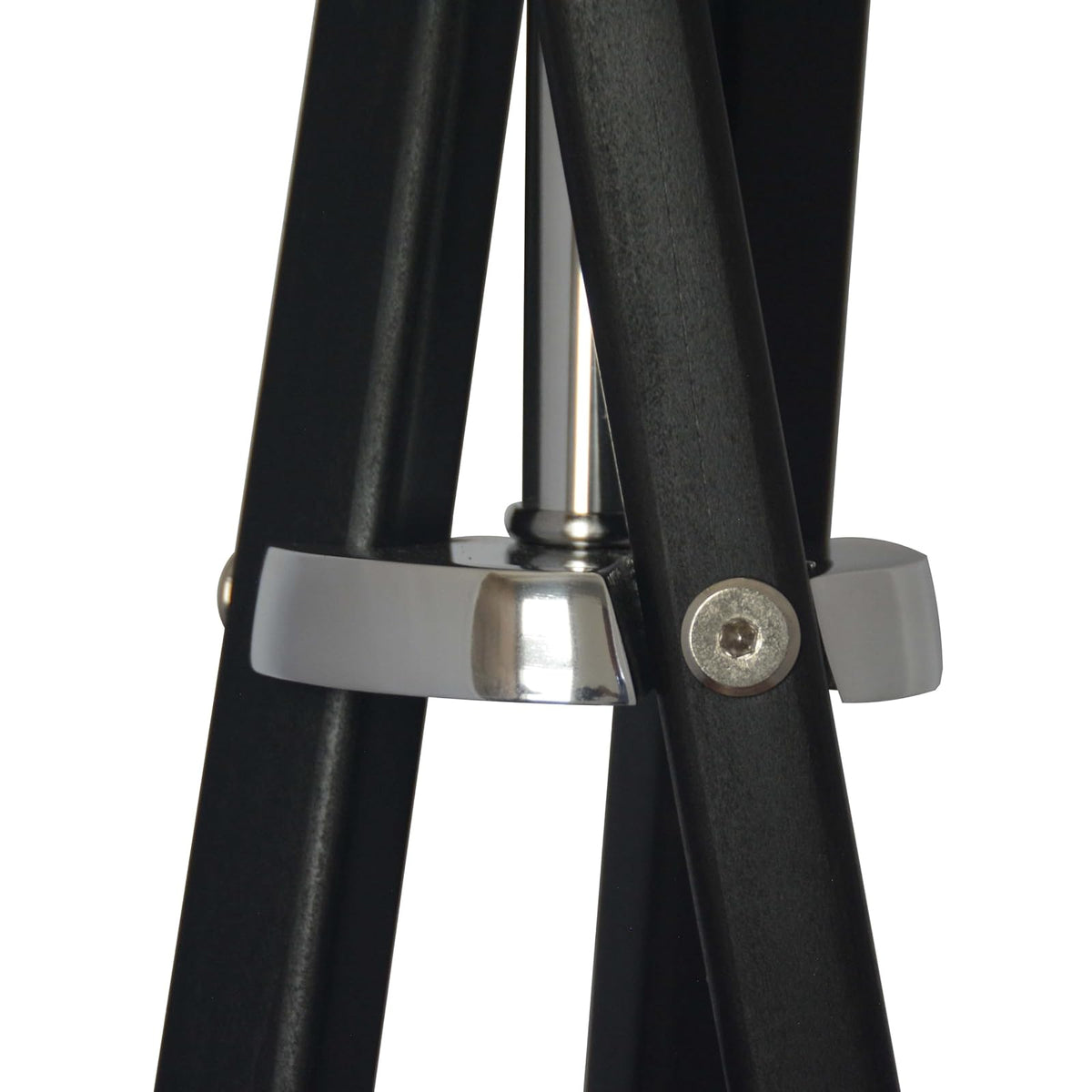 Luzerna CM-0255-01 Lámpara De Piso Xyla, Color Poplar Negro, 2 Unidades