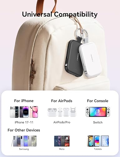 RORRY Power Bank 5000mAh Pila Portatil Bateria Recargable para Celular
