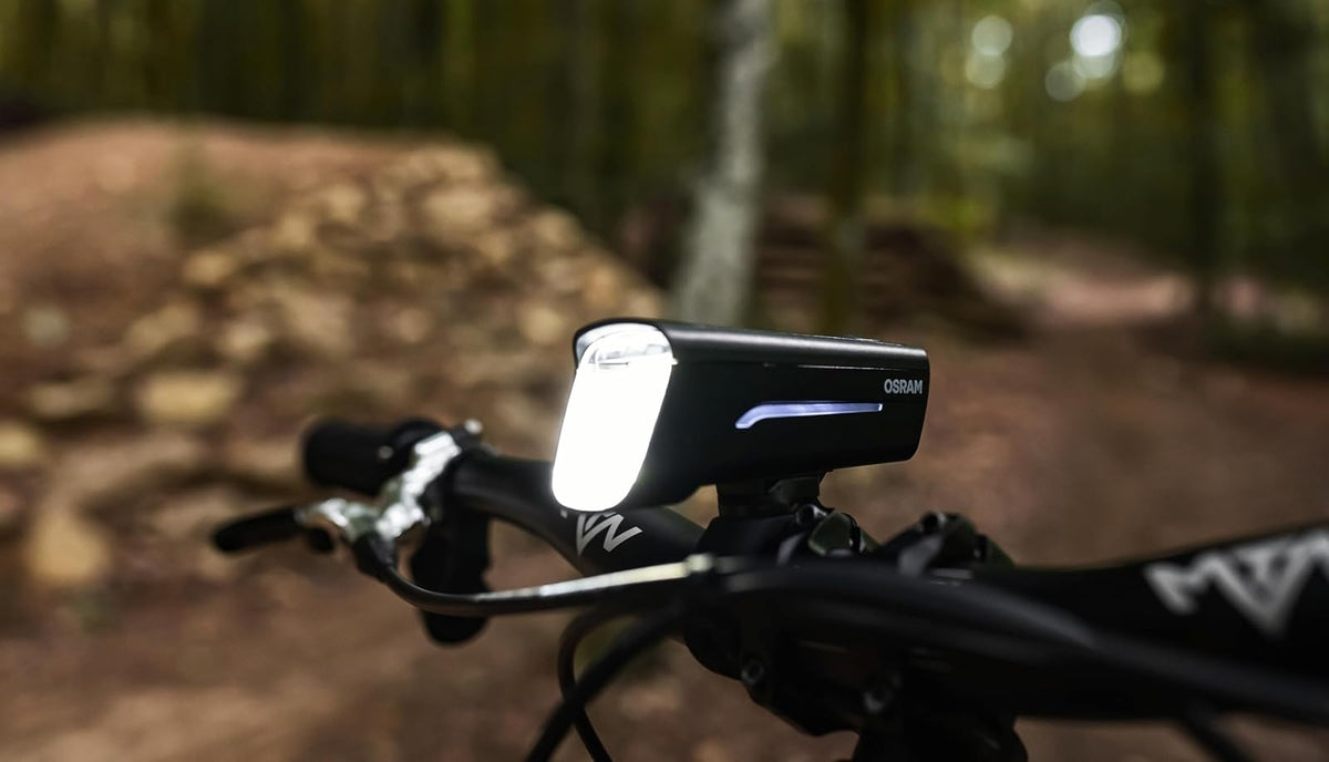 OSRAM LEDsBIKE Race 100 Set Luces LED Recargables para Bicicleta Delanteras y Traseras con Luz de Freno, 100 Lux