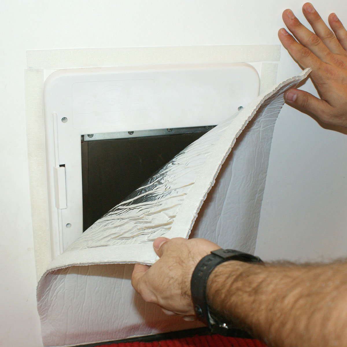 M-D Building Products 43251 ático Armor Ventilador de ático Cover, 121.9 cm X 121.9 cm