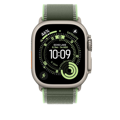 Apple Watch Band - Correa Trail - 49 mm - Verde/neón - S/M