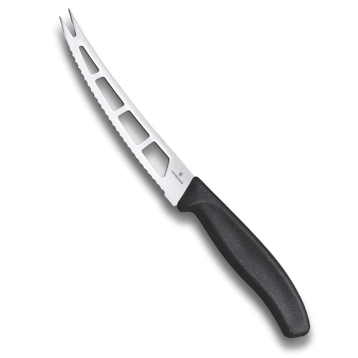 Victorinox 6.7863.13B Cuchillo Para Mantequilla y Queso, 13 cm, Negro