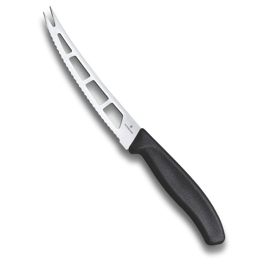 Victorinox 6.7863.13B Cuchillo Para Mantequilla y Queso, 13 cm, Negro