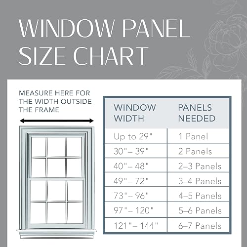 Elrene Home Fashions 026865643039 Panel de Cortina Sencillo con lengüeta sólida, para Interiores/Exteriores, Azul, 52" x 108", 1, 1