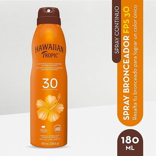 Hawaiian Tropic Protector Solar en Aceite Spray 30 FPS 180ml