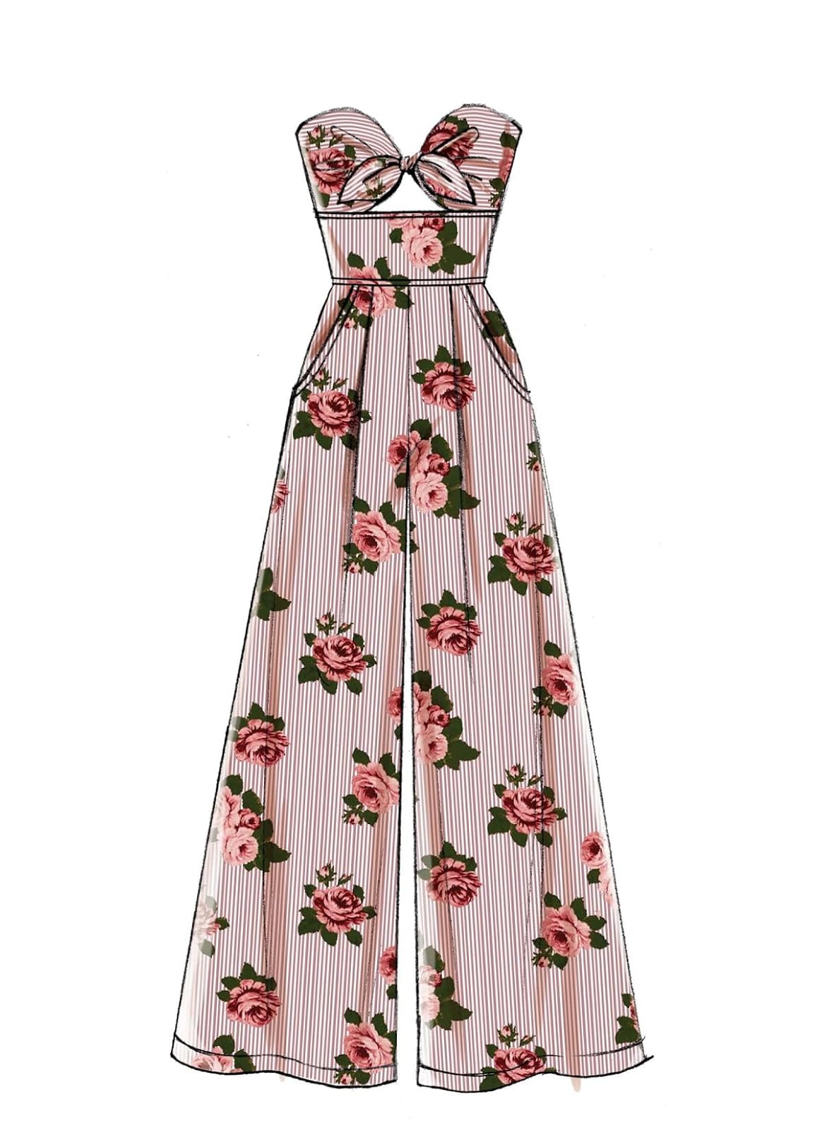 McCall's Patterns - Patrones de costura para vestidos y monos, multicolor