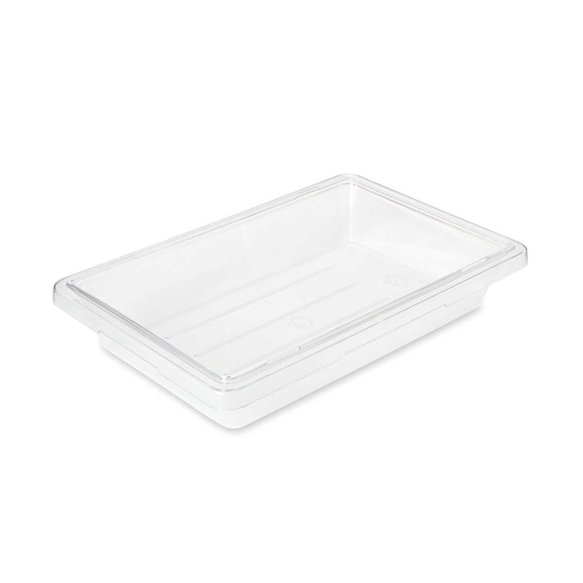 Rubbermaid Commercial FG330700CLR Food/Tote Box, 2-gallon