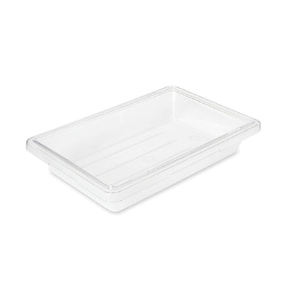 Rubbermaid Commercial FG330700CLR Food/Tote Box, 2-gallon