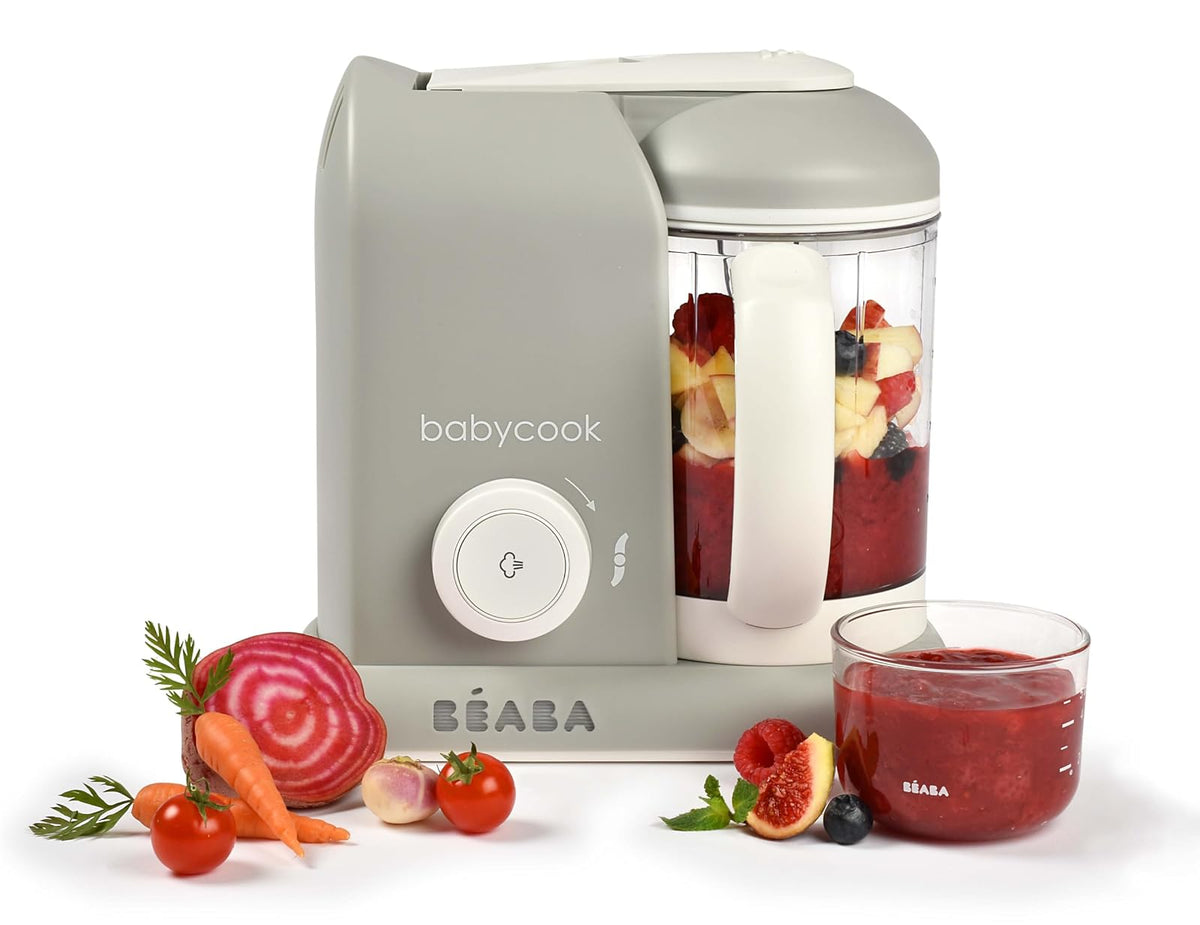 Beaba Babycook Solo Robot de Cocina para Bebé 4 en 1 - Cloud