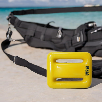 Scuba Choice Amarillo con Revestimiento de Vinilo Buceo Plomos