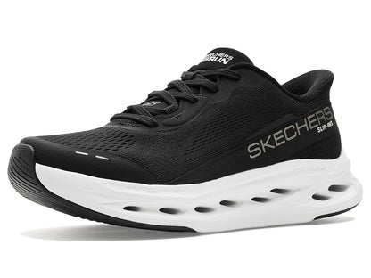 Skechers Max Cushioning Glide-Step Caledonia tenis para mujer - 23.0 cm - Negro - Blanco