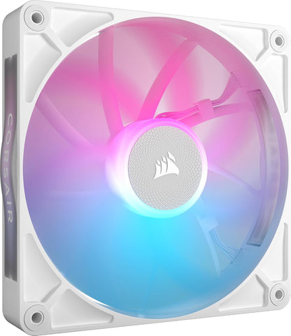 Corsair iCUE Link RX RGB Ventiladores PWM para PC - RGB - 140mm - Blanco