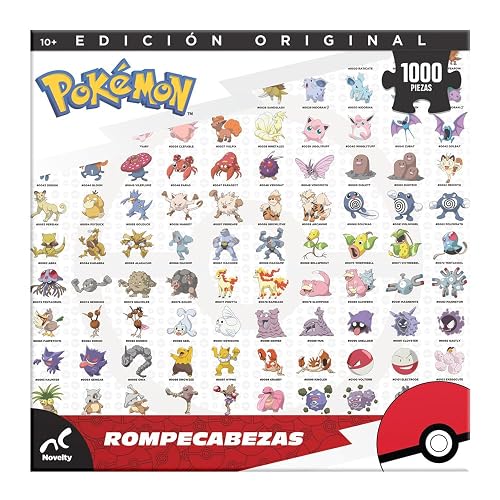Novelty Corp - Rompecabezas Edicion Original Pokemon -C- 1000 Piezas