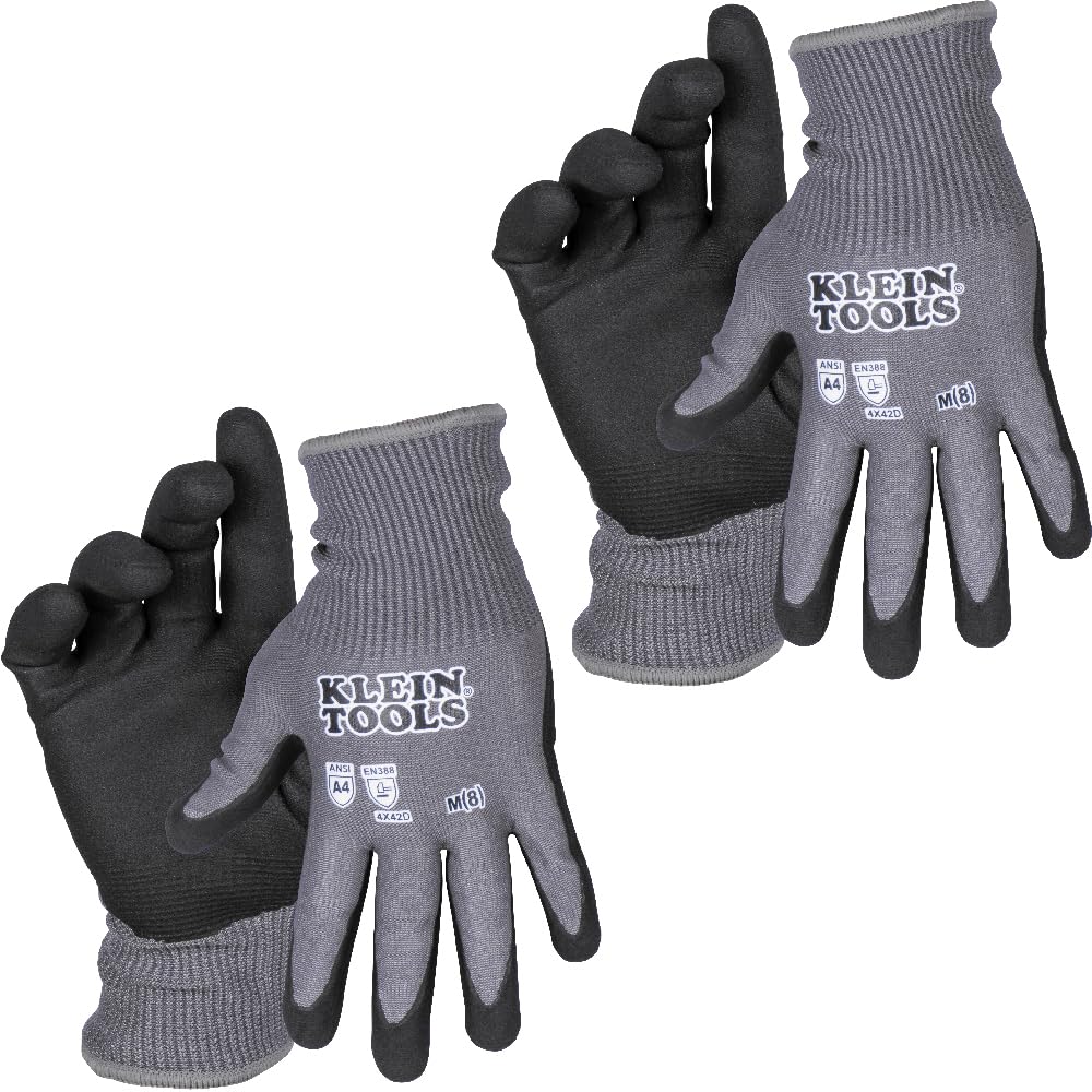 Klein Tools Guantes de Trabajo Nivel de Corte A4 - M