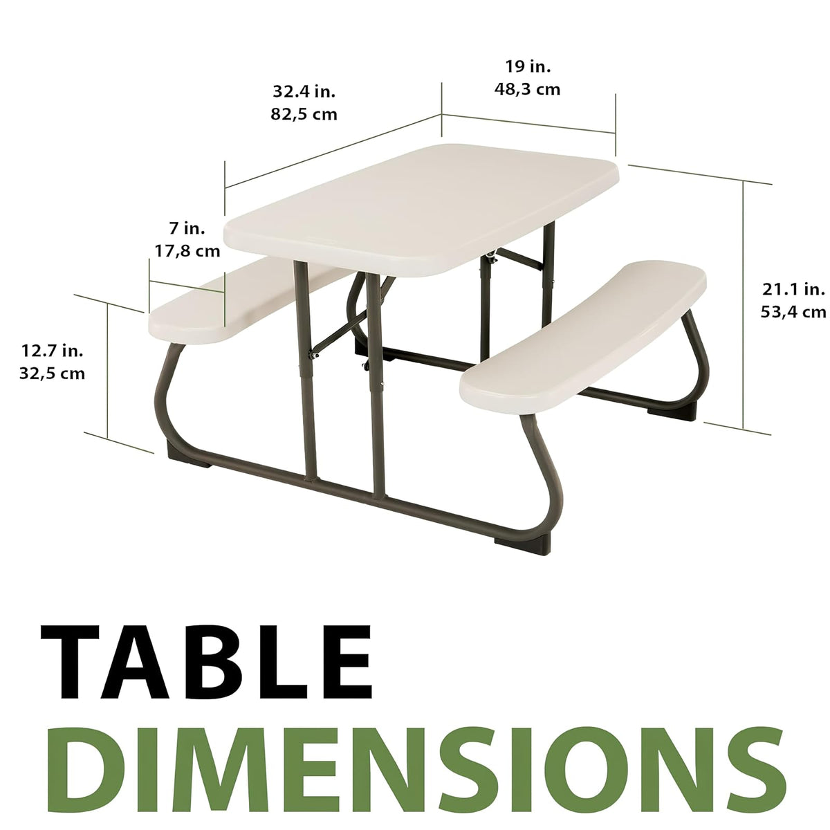 LIFETIME Mesa de Picnic para Niños