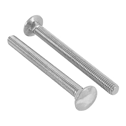 Fiero Tornillo de Carruaje Acabado Galvanizado Bolsa con 60 Piezas - 3 - 8"x4"