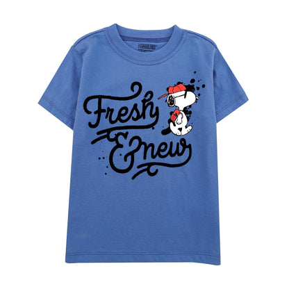 Baby Creysi Playera Manga Corta para Niño Algodón Hipoalergénico