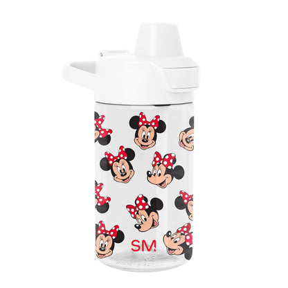 Simple Modern Summit Botella Tritan para Niños, 12 oz, Diseños con Licencia - Disney: Minnie Mouse Fun - 12 onzas
