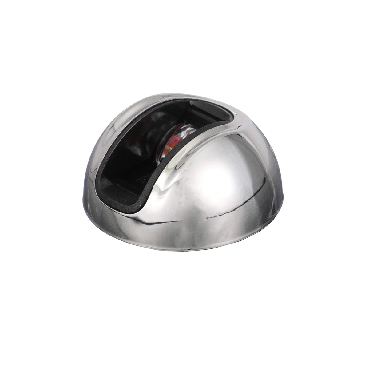 attwood NV3012SSR-7 - Lámpara LED de Pared Vertical para navegación, de Acero Inoxidable, con Puerto Rojo, para navegar por el Barco