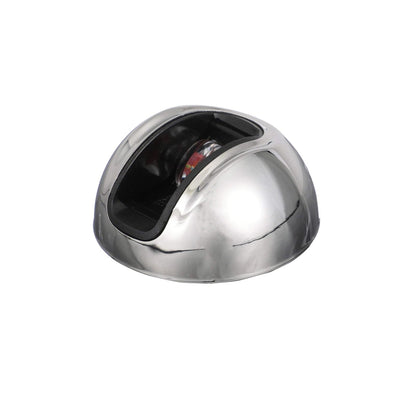 attwood NV3012SSR-7 - Lámpara LED de Pared Vertical para navegación, de Acero Inoxidable, con Puerto Rojo, para navegar por el Barco