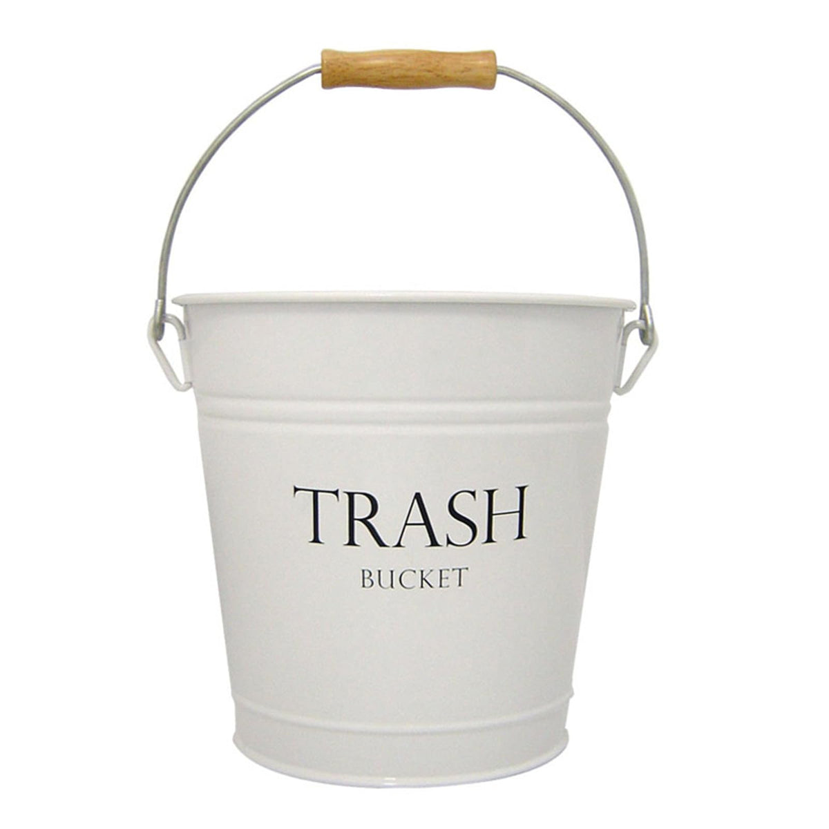 InterDesign Pail Waste Can, White