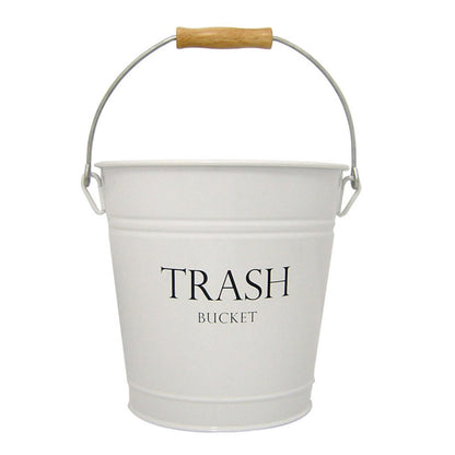 InterDesign Pail Waste Can, White