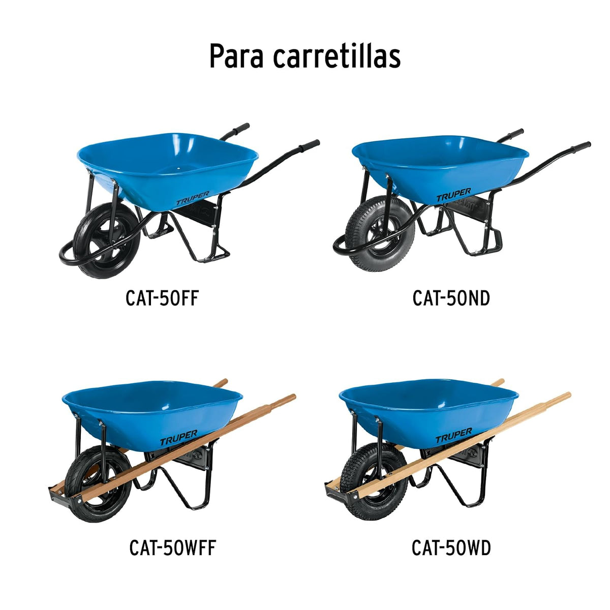Truper CO-50, Concha para carretillas, CAT-50