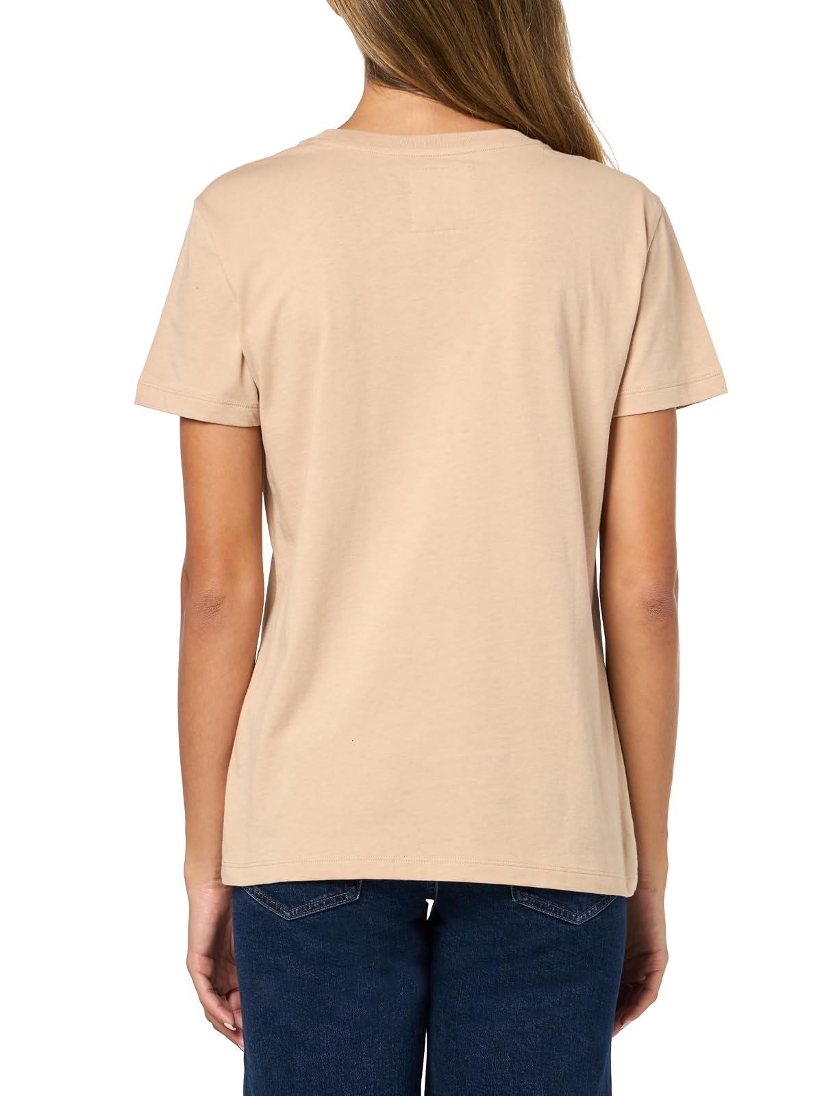 Armani Exchange - Playera con Cuello Redondo y Logotipo para Mujer