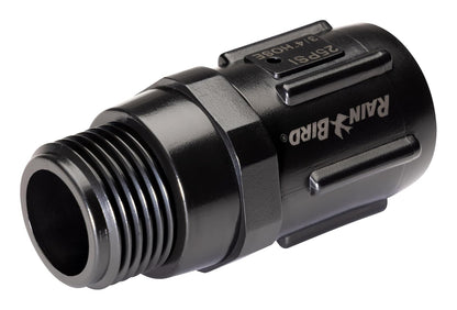 Rain Bird HT07525PSI - Regulador de presión de riego por goteo de 25 PSI, rosca de manguera hembra de 3/4 pulgadas x rosca de manguera macho de 3/4 pulgadas