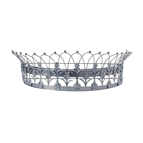 Creative Co-Op Cortina Decorativa de Metal o Corona de toldo