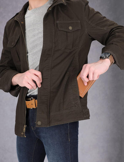 Timberland - Cartera de piel para hombre con ventana de identificación
