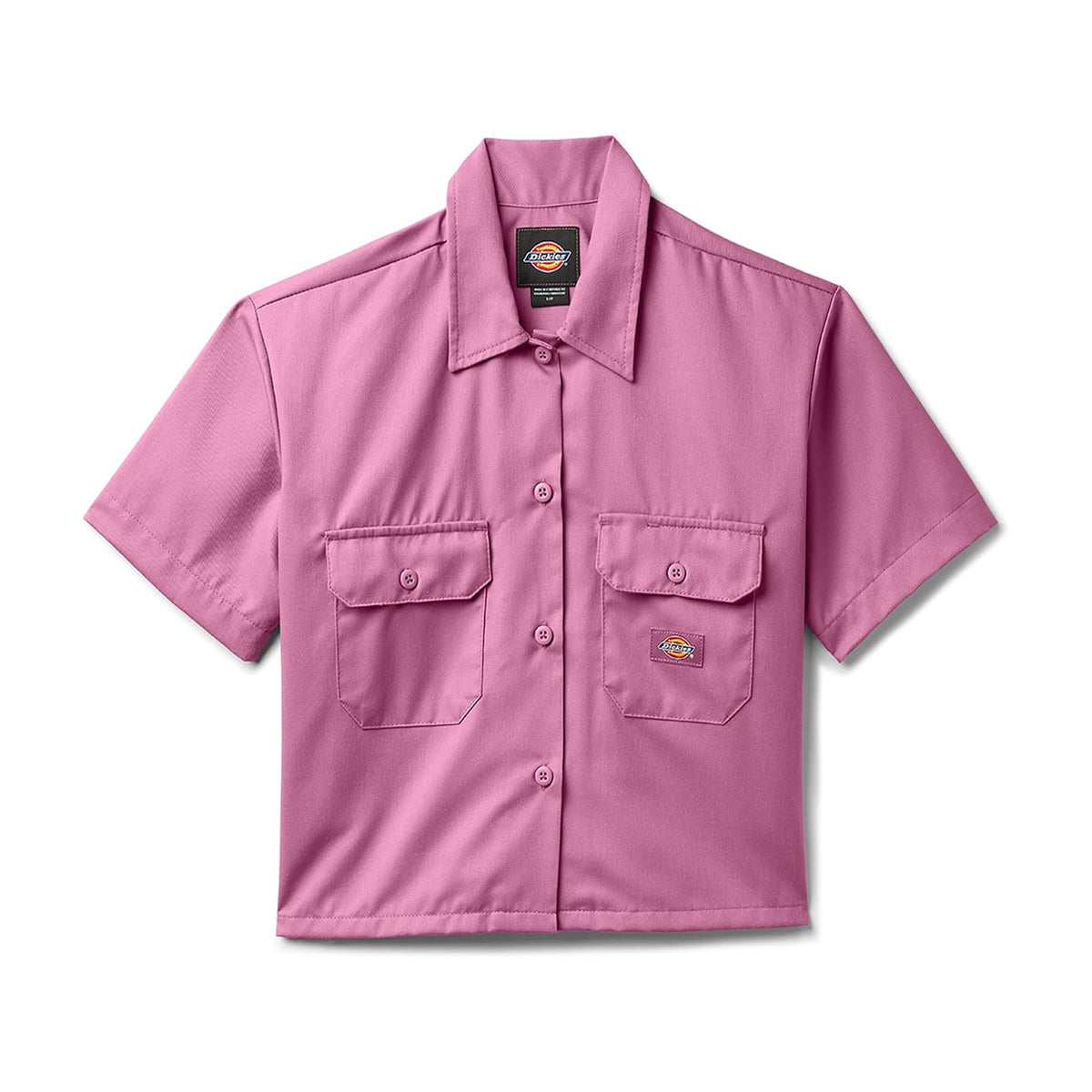 Dickies SS Cropped Work Shirt Camisa de Manga Corta Mujer