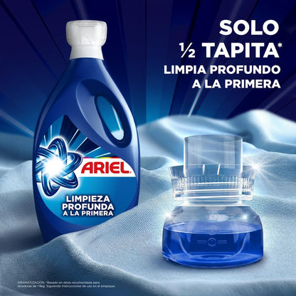 Ariel Limpieza Profunda Detergente Líquido, Jabón Líquido para Ropa 4.8L