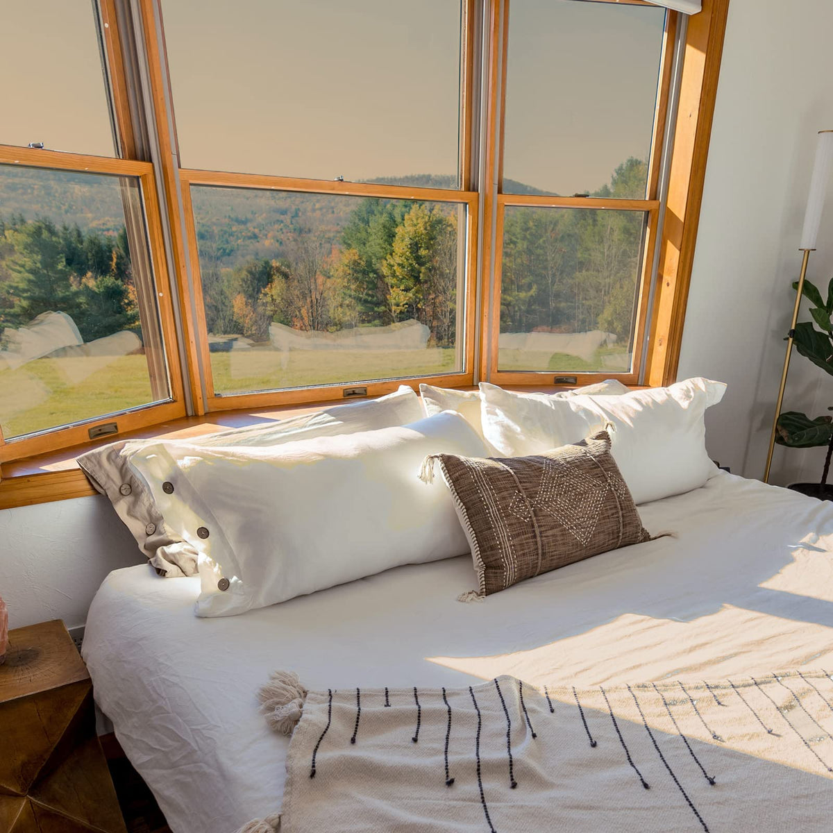 HIDBEA - Película para Ventana con Espejo de una Sola dirección, privacidad Diurna con Bloqueo Solar, película Reflectante para Ventana, Control de Calor, película para el hogar y la Oficina, Color