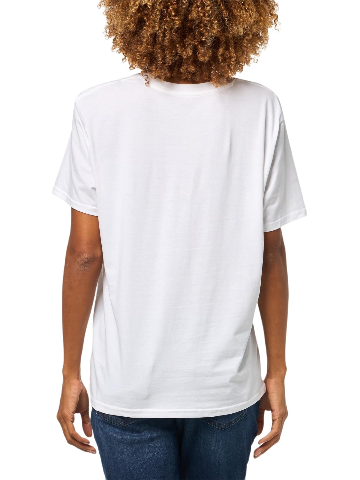 Calvin Klein - Playera de Ajuste clásico con Cuello en V para Mujer