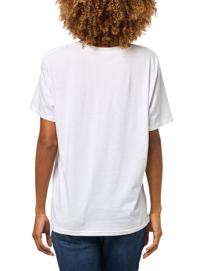 Calvin Klein - Playera de Ajuste clásico con Cuello en V para Mujer