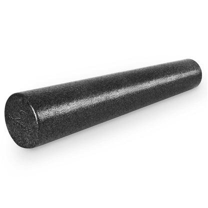 ProsourceFit Rodillo de Espuma de Alta Densidad para Masaje - Negro - 36"H x 6"D