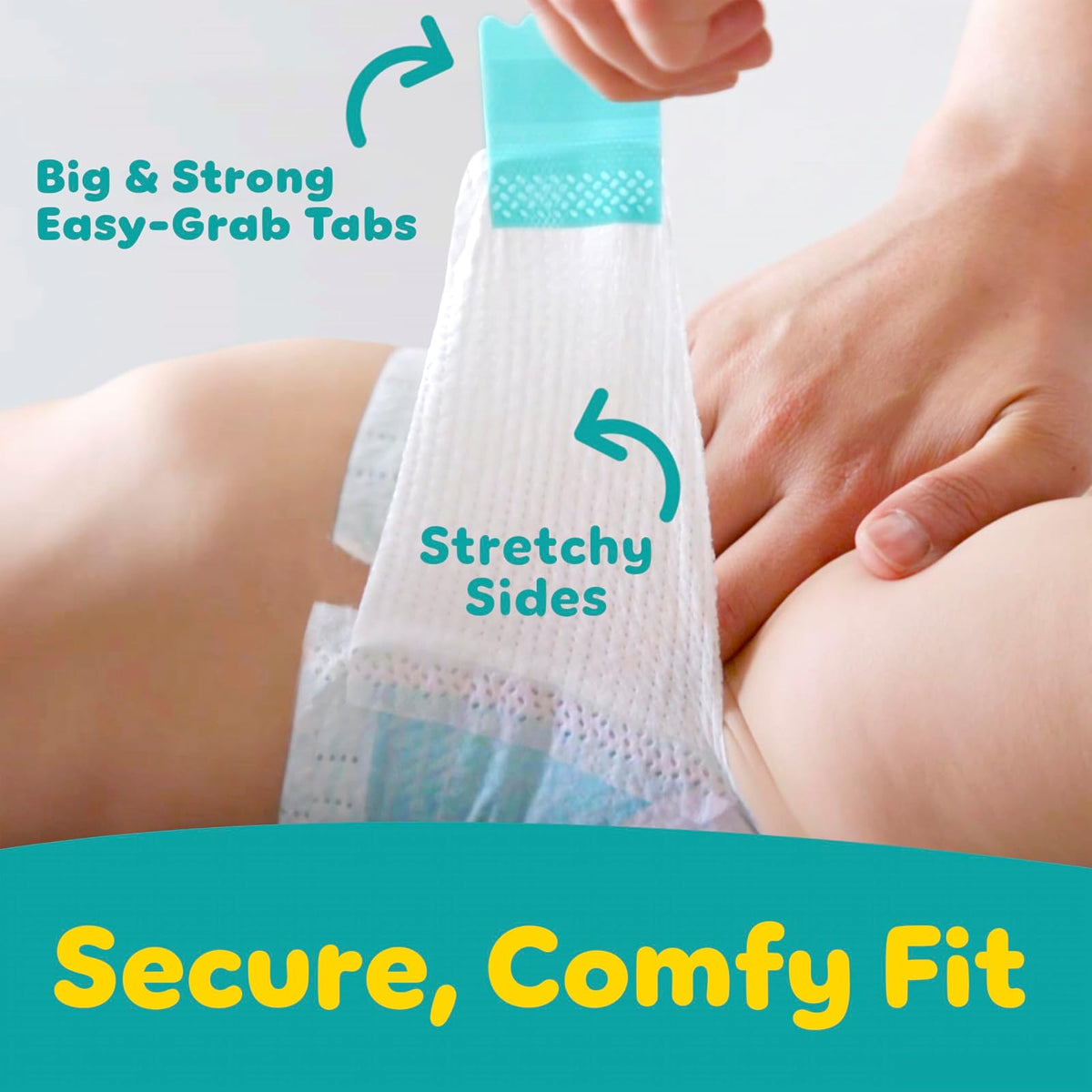 Diapers Size 4, 186 Count - Pampers Baby Dry Disposable Baby Diapers, ONE MONTH SUPPLY